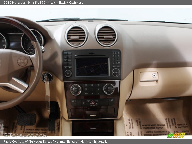 Black / Cashmere 2010 Mercedes-Benz ML 350 4Matic