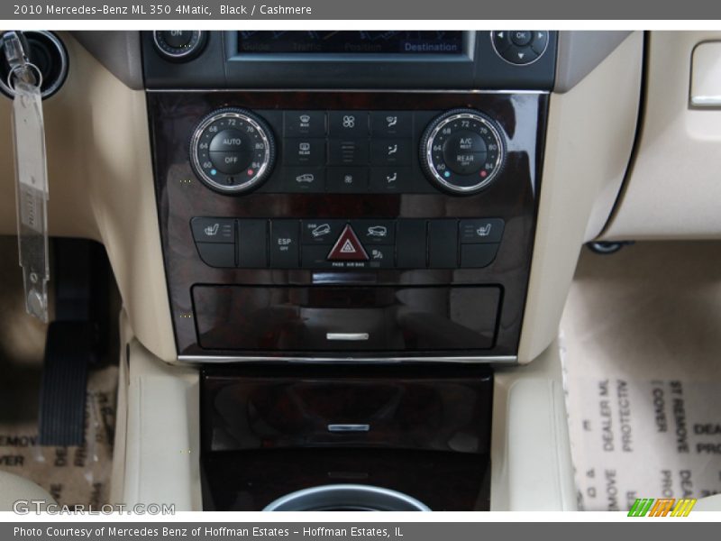 Black / Cashmere 2010 Mercedes-Benz ML 350 4Matic
