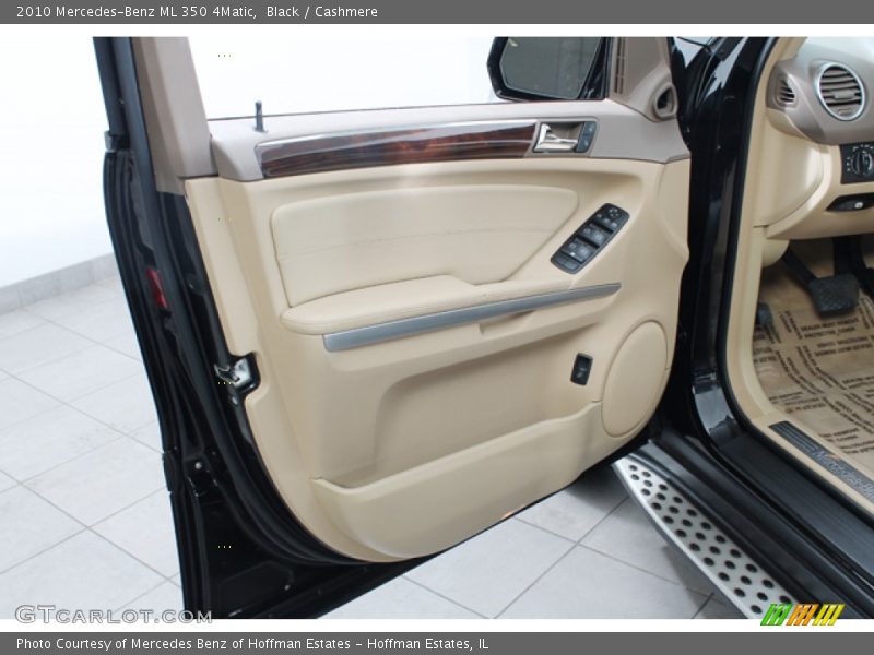 Black / Cashmere 2010 Mercedes-Benz ML 350 4Matic