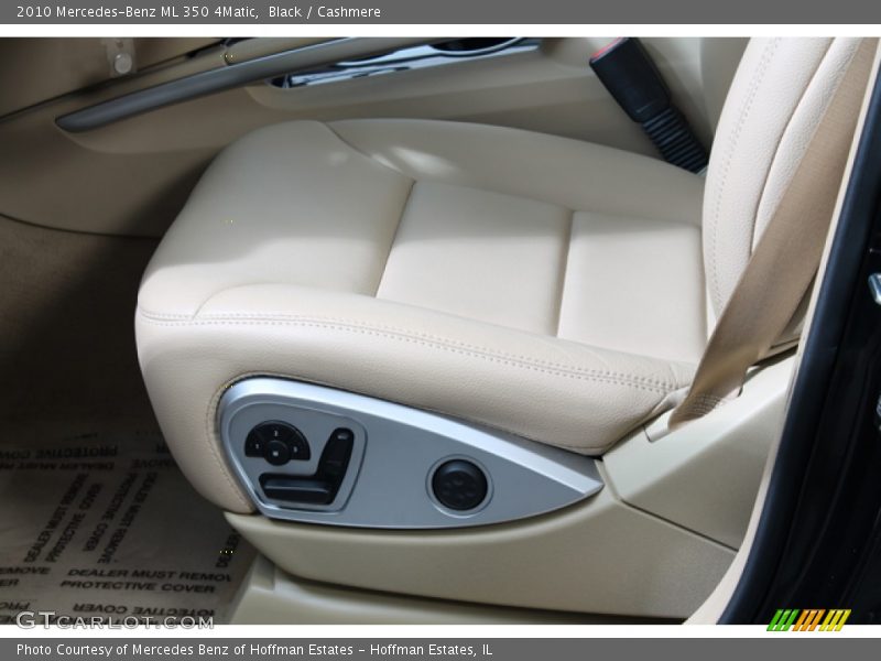 Black / Cashmere 2010 Mercedes-Benz ML 350 4Matic