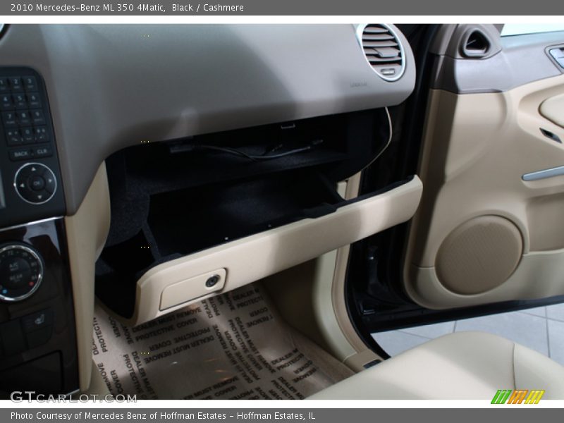 Black / Cashmere 2010 Mercedes-Benz ML 350 4Matic