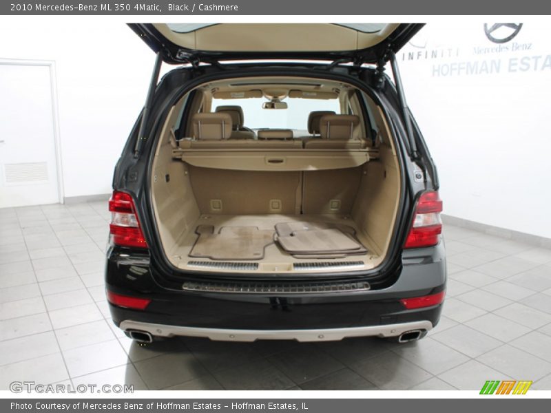Black / Cashmere 2010 Mercedes-Benz ML 350 4Matic
