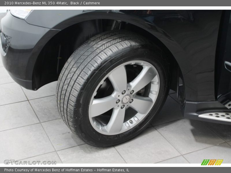 Black / Cashmere 2010 Mercedes-Benz ML 350 4Matic