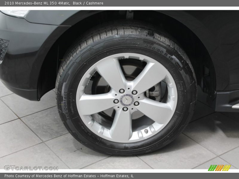 Black / Cashmere 2010 Mercedes-Benz ML 350 4Matic