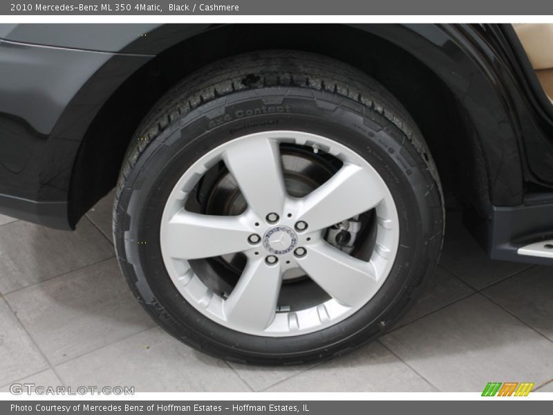 Black / Cashmere 2010 Mercedes-Benz ML 350 4Matic
