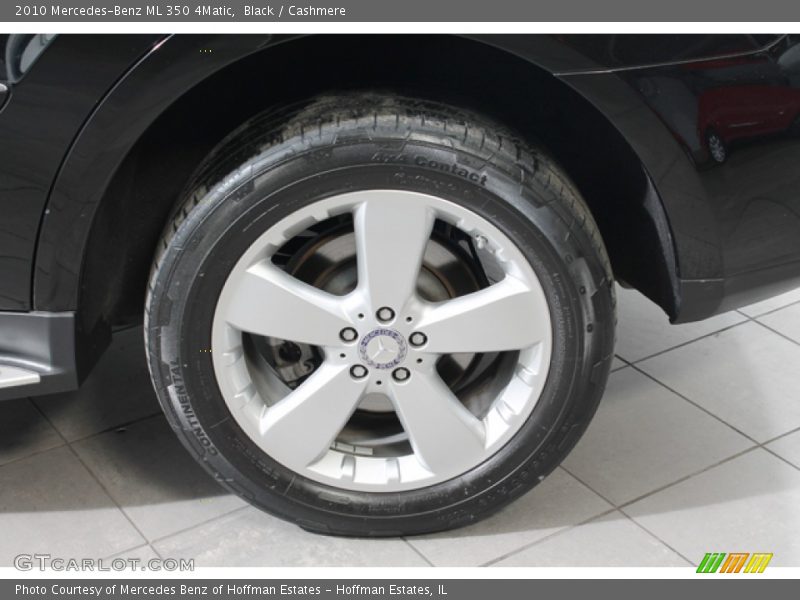 Black / Cashmere 2010 Mercedes-Benz ML 350 4Matic