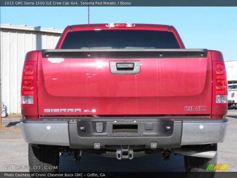 Sonoma Red Metallic / Ebony 2013 GMC Sierra 1500 SLE Crew Cab 4x4