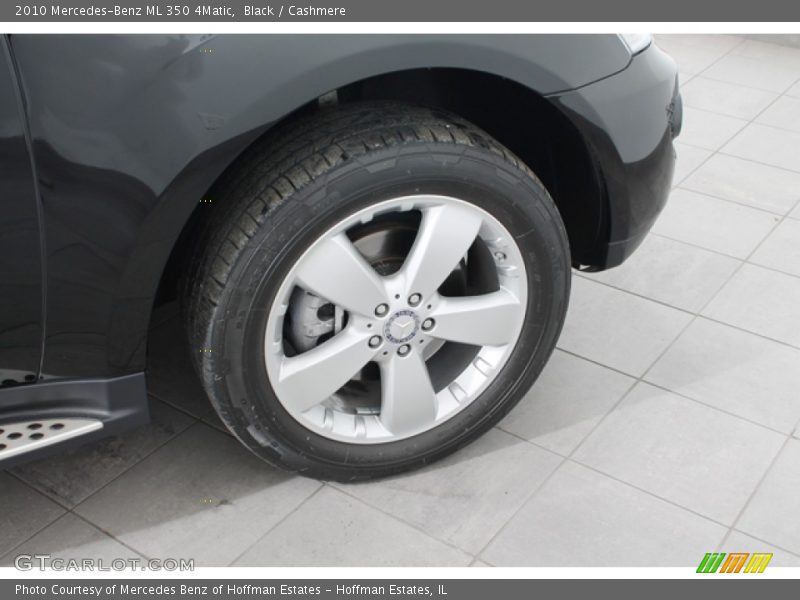 Black / Cashmere 2010 Mercedes-Benz ML 350 4Matic