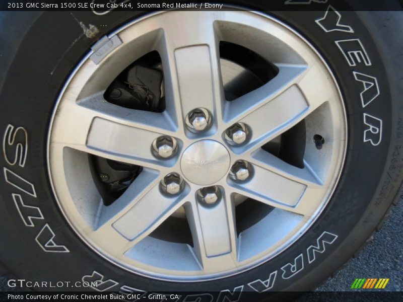 Sonoma Red Metallic / Ebony 2013 GMC Sierra 1500 SLE Crew Cab 4x4