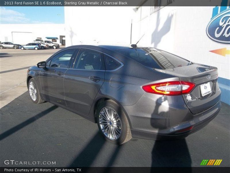 Sterling Gray Metallic / Charcoal Black 2013 Ford Fusion SE 1.6 EcoBoost