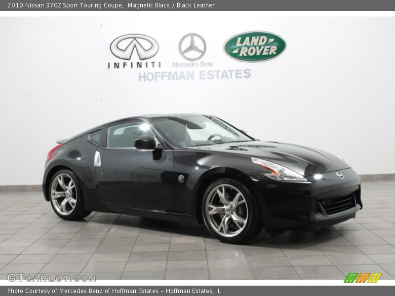 Magnetic Black / Black Leather 2010 Nissan 370Z Sport Touring Coupe