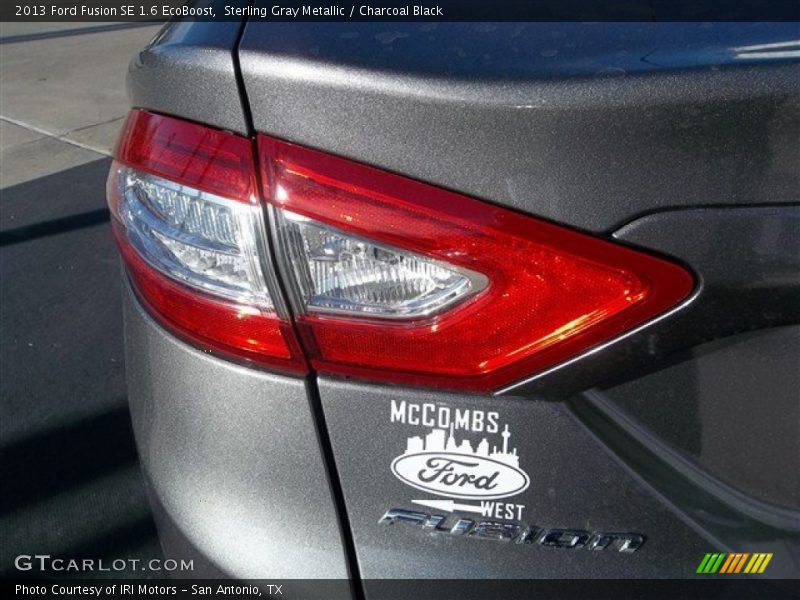 Sterling Gray Metallic / Charcoal Black 2013 Ford Fusion SE 1.6 EcoBoost