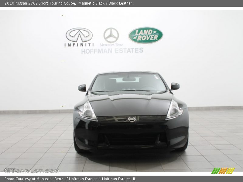 Magnetic Black / Black Leather 2010 Nissan 370Z Sport Touring Coupe
