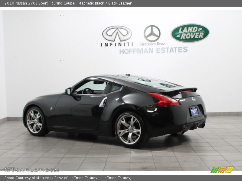 Magnetic Black / Black Leather 2010 Nissan 370Z Sport Touring Coupe
