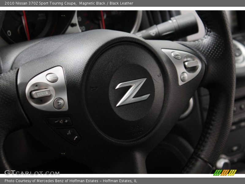 Magnetic Black / Black Leather 2010 Nissan 370Z Sport Touring Coupe