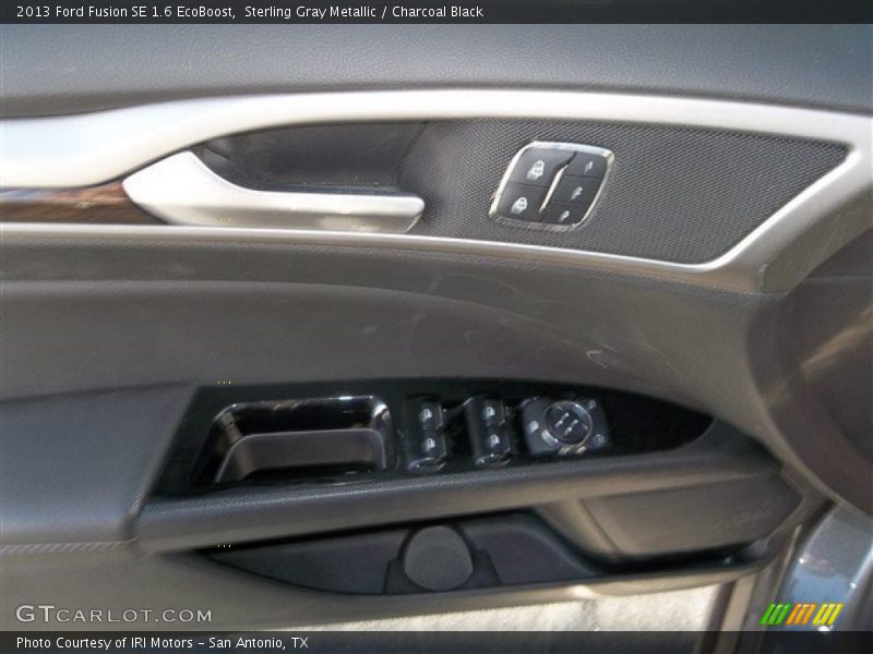 Sterling Gray Metallic / Charcoal Black 2013 Ford Fusion SE 1.6 EcoBoost