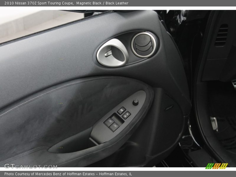 Magnetic Black / Black Leather 2010 Nissan 370Z Sport Touring Coupe