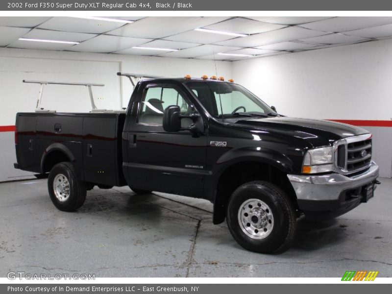  2002 F350 Super Duty XLT Regular Cab 4x4 Black