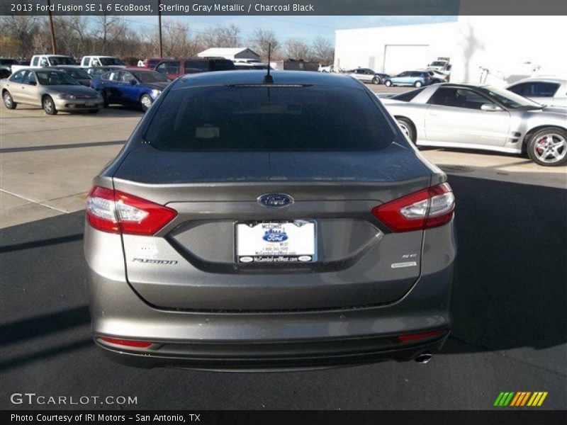 Sterling Gray Metallic / Charcoal Black 2013 Ford Fusion SE 1.6 EcoBoost