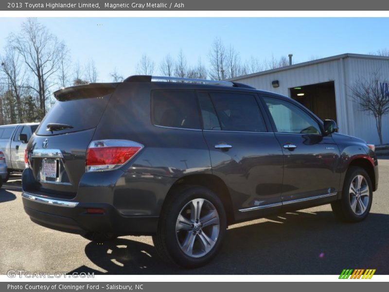 Magnetic Gray Metallic / Ash 2013 Toyota Highlander Limited