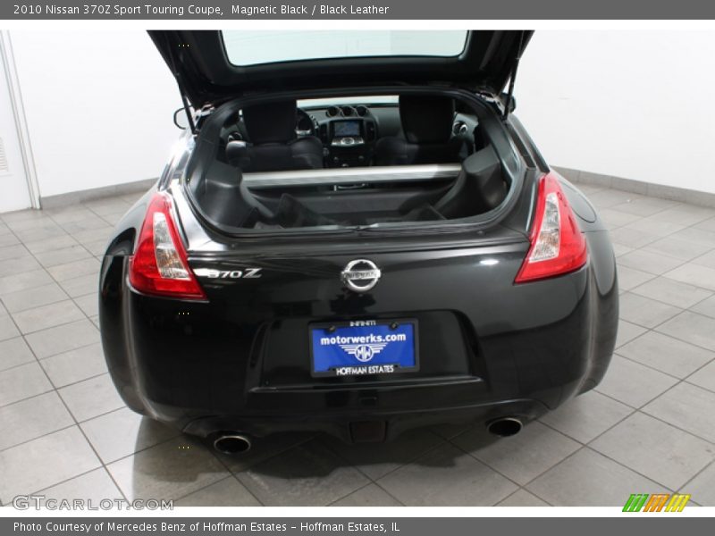 Magnetic Black / Black Leather 2010 Nissan 370Z Sport Touring Coupe