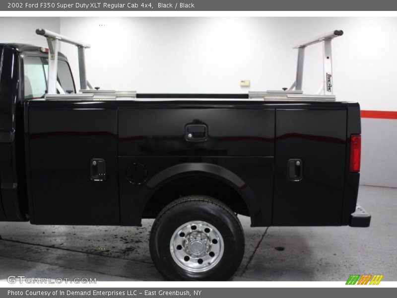 Black / Black 2002 Ford F350 Super Duty XLT Regular Cab 4x4