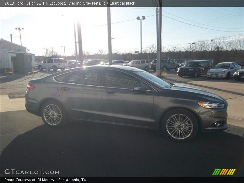 Sterling Gray Metallic / Charcoal Black 2013 Ford Fusion SE 1.6 EcoBoost