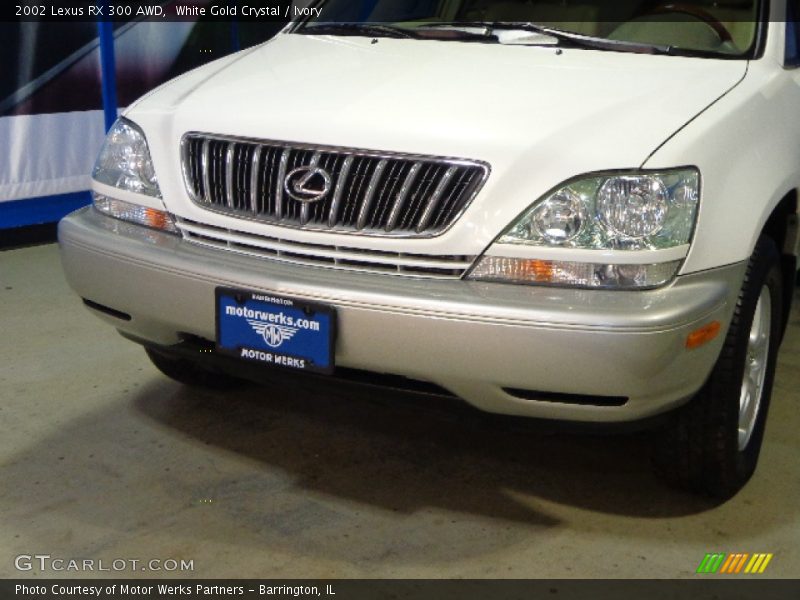 White Gold Crystal / Ivory 2002 Lexus RX 300 AWD
