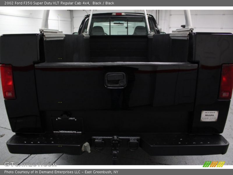 Black / Black 2002 Ford F350 Super Duty XLT Regular Cab 4x4