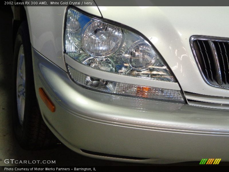 White Gold Crystal / Ivory 2002 Lexus RX 300 AWD