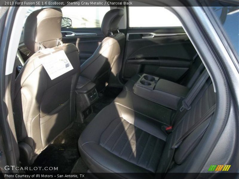 Sterling Gray Metallic / Charcoal Black 2013 Ford Fusion SE 1.6 EcoBoost