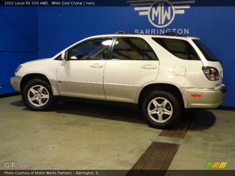 White Gold Crystal / Ivory 2002 Lexus RX 300 AWD