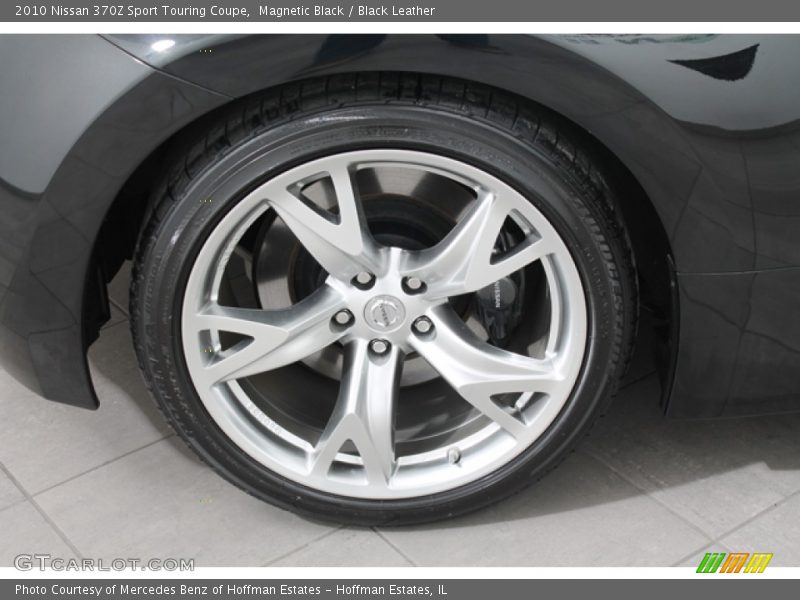 Magnetic Black / Black Leather 2010 Nissan 370Z Sport Touring Coupe