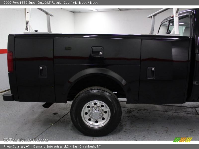 Black / Black 2002 Ford F350 Super Duty XLT Regular Cab 4x4