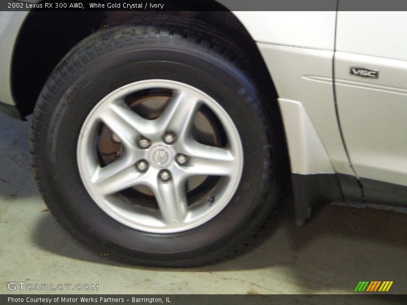 White Gold Crystal / Ivory 2002 Lexus RX 300 AWD