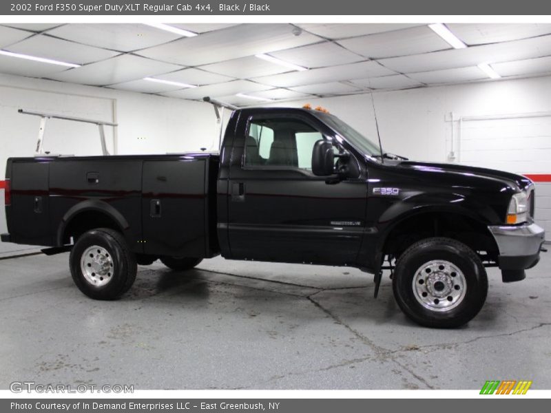  2002 F350 Super Duty XLT Regular Cab 4x4 Black