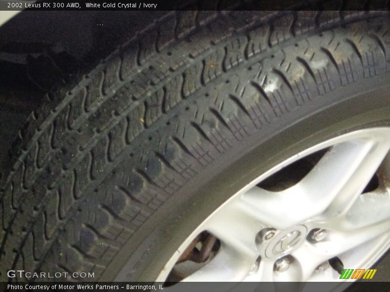 White Gold Crystal / Ivory 2002 Lexus RX 300 AWD