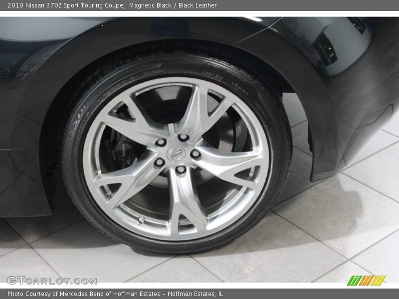 Magnetic Black / Black Leather 2010 Nissan 370Z Sport Touring Coupe