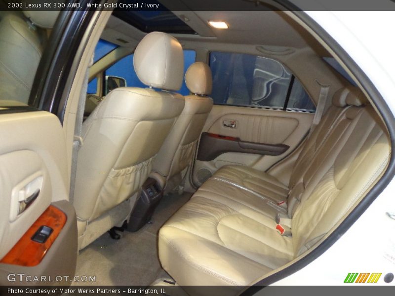 White Gold Crystal / Ivory 2002 Lexus RX 300 AWD
