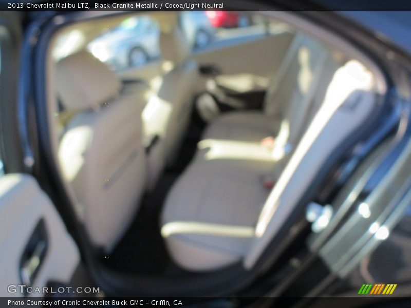 Black Granite Metallic / Cocoa/Light Neutral 2013 Chevrolet Malibu LTZ