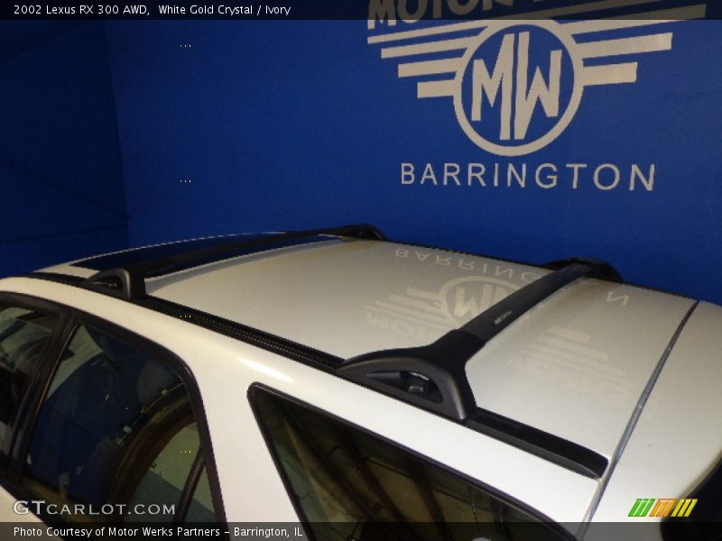 White Gold Crystal / Ivory 2002 Lexus RX 300 AWD
