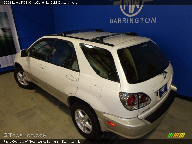 White Gold Crystal / Ivory 2002 Lexus RX 300 AWD