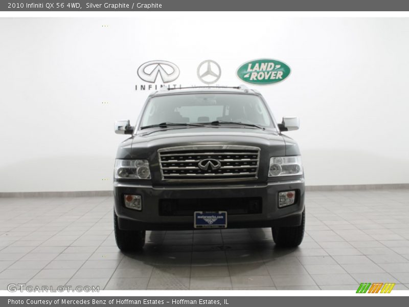 Silver Graphite / Graphite 2010 Infiniti QX 56 4WD