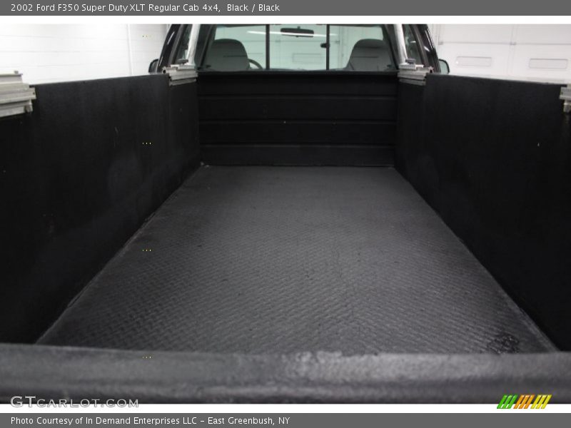 Black / Black 2002 Ford F350 Super Duty XLT Regular Cab 4x4