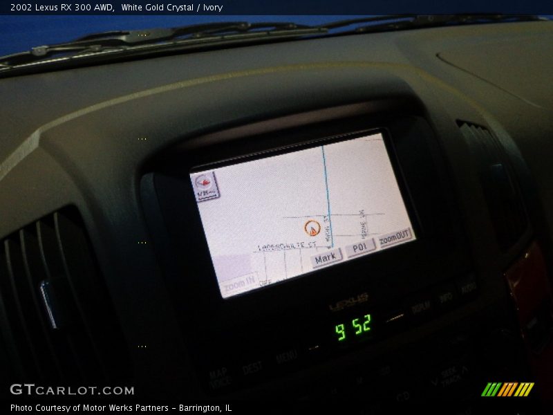 White Gold Crystal / Ivory 2002 Lexus RX 300 AWD