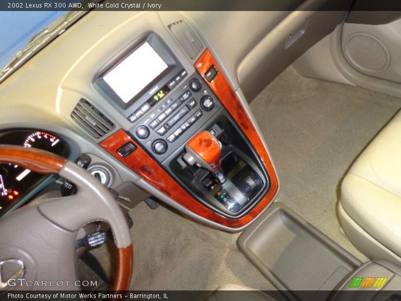 White Gold Crystal / Ivory 2002 Lexus RX 300 AWD