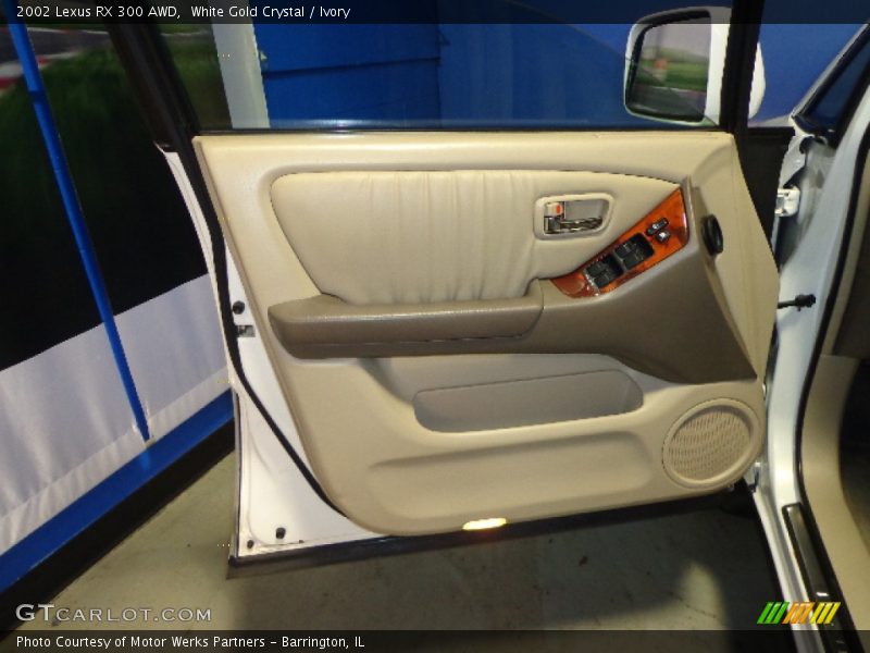 White Gold Crystal / Ivory 2002 Lexus RX 300 AWD