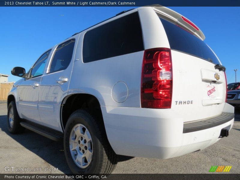 Summit White / Light Cashmere/Dark Cashmere 2013 Chevrolet Tahoe LT