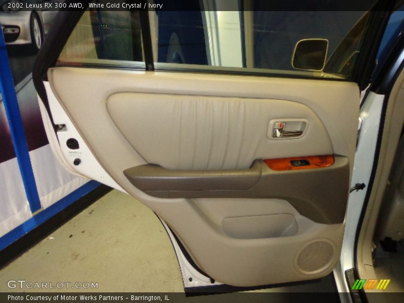 White Gold Crystal / Ivory 2002 Lexus RX 300 AWD