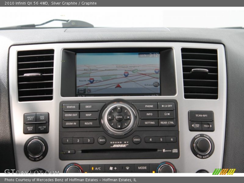 Silver Graphite / Graphite 2010 Infiniti QX 56 4WD